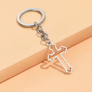 Porte-clés DIY avec pendentif croix de Jésus, livre, <span class=keywords><strong>Bible</strong></span>, bijoux, porte-clés de voiture, souvenir, cadeau - Product Image 5