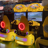Neueste Design Münz betriebene Arcade Simulator 42 Zoll Arcade Racing Gaming Chair Elektroauto Spiel automat