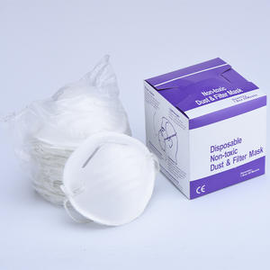 Masker Debu Bentuk Cangkir Tambang Batubara Filter Meltblown Standar Australia P2 Masker Wajah Sekali Pakai untuk Keamanan Industri - Product Image 2