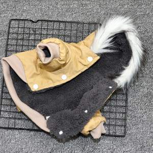 เสื้อกันหนาวขนแกะ2025มีฮู้ดสำหรับสัตว์เลี้ยงสไตล์ฝรั่งเศสบูลด็อกและชิวาวาพร้อมฮู้ดปรับได้สำหรับสุนัขขนาดเล็ก/ขนาดกลาง - Product Image 4