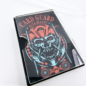 Porta Tarjetas Transparente, Cubierta de Acrílico para Tarjetas, Accesorios de Magia para Tarjetas, Protector de Cartas de Juego - Product Image 5