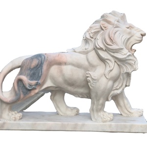 Statue de Kylin en marbre de grande taille, style chinois, pour jardin extérieur, sculpture animale en pierre, fabrication <span class=keywords><strong>Norton</strong></span>, à vendre - Product Image 6