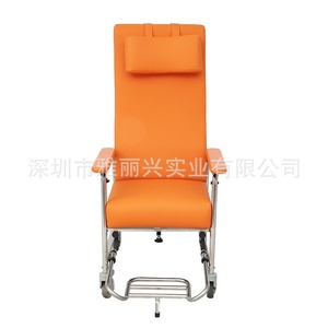 Stainless Steel High Back Chair With Tray And Footrest For Elderly Nursing Home Use 790mm <b>Backrest</b> Height Multi Functional - Product Image 4