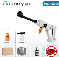 Mesin Cuci Mobil Tanpa Kabel Yofidra 100 Bar DIY, Motor Tembaga Murni Otomatis, Pistol Semprot Tekanan Tinggi, Baterai Maikita 18V