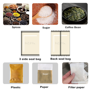 HZPK Automatic Granule Packing Machine Vertical Sugar Sachet Chips Dried Fruit Bag <b>Sealing</b> Multi-function Packaging Machine - Product Image 5