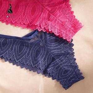 YZ 2026 Bragas de Encaje para Mujer, Sexy, con Espalda en V, Tanga de Talle Bajo, Diseño Hueco, Cheeky, Tangas, Bragas de Encaje - Product Image 5