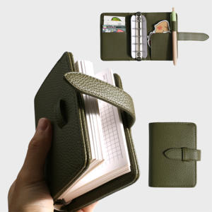 Agenda Quotidien Vintage en Similicuir M5 2026, Style Décontracté, Pages Personnalisables pour les Affaires, 40 Feuilles - Product Image 1