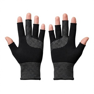 Guantes para Pantalla Táctil de Dos Dedos, Ligeros y Transpirables, de Nailon, para Billar, Deportes y Uso en Verano, Hechos en Pakistán - Product Image 4