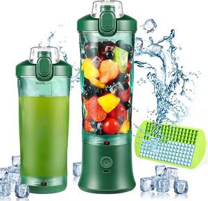 Extracteur de Jus Électrique Portable 6 Lames pour Fruits et Légumes, Appareil de Cuisine Compact pour Jus d'Orange Pressé à Froid - Product Image 1