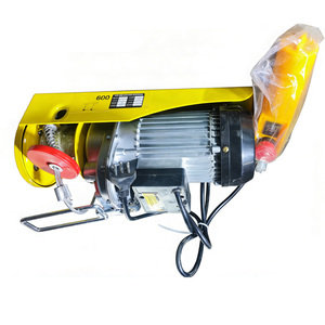 新型低騒音ミニ電動ホイストPA200精密ギアトランスミッション110V/220Vマイクロリフトケーブルスリング金属構造家庭用 - Product Image 5