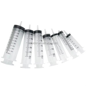 Grosir alat suntik pengunci <span class=keywords><strong>Luer</strong></span> plastik sekali pakai 1-500ml penggunaan dokter hewan PP tanpa jarum - Product Image 2