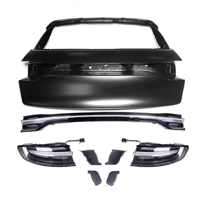 Kit carrosserie à <span class=keywords><strong>prix</strong></span> avantageux pour Porsche <span class=keywords><strong>Macan</strong></span> 2014-2017, mise à niveau modèle 2018-2021, transformation ancien en nouveau, incluant la porte arrière et les feux arrière - Product Image 2