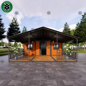 Maison préfabriquée modulaire extensible et portable de 20 pieds ou 40 pieds, pour logement temporaire - Product Image 3