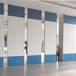 Sistema di Pareti Divisorie Scorrevoli Personalizzate di Alta Qualità, Parete Divisoria Acustica Operabile <span class=keywords><strong>Sospesa</strong></span> per Ufficio - Product Image 1