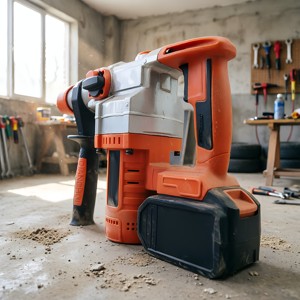 Perceuse à percussion sans fil 20V Li-ion 3-en-1, moteur sans balais 800W pour <span class=keywords><strong>béton</strong></span>, maçonnerie, travail du bois, batterie incluse - Product Image 2