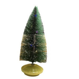 Adorno de Escritorio de Árbol de Navidad de Plástico con Luces LED Brillantes, Hecho en China, Decoración para Regalo - Product Image 5