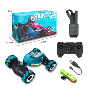 Auto de Control Remoto con Sensor de Gestos, 4 Canales, Alcance de 50M, Listo para Usar en Interiores y Exteriores, con Luces, Música, Acrobacias, Escalada y Derrape Lateral - Product Image 6