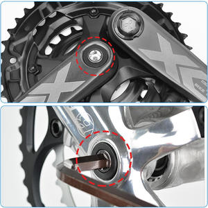 Vélo en acier allié robuste 8mm manivelle fixation boulons hexagonaux vis avec capuchons vis de pédalier sans capuchon - Product Image 6
