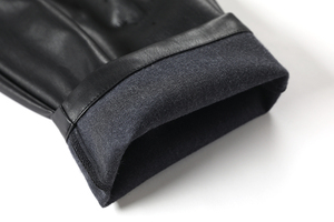 Mùa Xuân Anh Cổ Điển Cao Eo Da PU Quần Harem Phụ Nữ Quần Thời Trang Quần Phụ Nữ Mới Thời Trang Thẳng Quần Giản Dị - Product Image 6