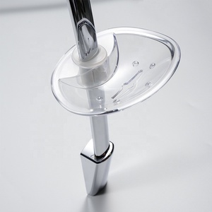 <span class=keywords><strong>Barre</strong></span> coulissante <span class=keywords><strong>de</strong></span> <span class=keywords><strong>douche</strong></span> à main en acier inoxydable avec support réglable chromé avec porte-savon transparent - Product Image 5