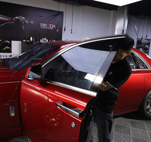 1.5mil 6% 30% 45% 78% VLT 99% UVR Nano seramik PET güneş kontrol filmi araba pencere tonu filmi - Product Image 6