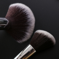 Ensemble de pinceaux de maquillage professionnels pour femmes, 15 pièces, poils synthétiques, manche en bois, pinceau éventail, pour le visage, les yeux, mascara, crayon à sourcils, IPRESTA