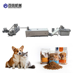 Máquina Extrusora de Alimentos para Mascotas, Fabricante de Pienso Flotante para Peces, Multifuncional, Marca Baixin, Capacidad de 100-1200 kg/h, 380V/440V - Product Image 1