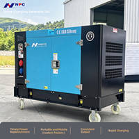 Generador diésel NPC con AVR, fuente de alimentación para drones, estación de carga para drones, precio del conjunto de generador para carga de drones