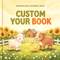 Impresión de Libros de Imágenes Personalizados para Bebés y Niños |   Libro de Cuentos Educativos de Ficción para el Aprendizaje Temprano de Niños Pequeños