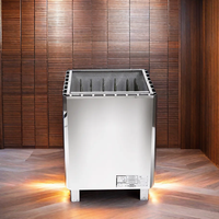 Chauffage de sauna sec au design moderne pour hôtel en acier inoxydable avec panneau de commande d'ordinateur pour hammam-Harvia