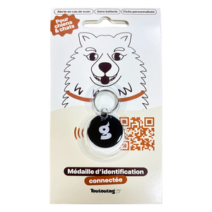 맞춤형 프리미엄 품질 QR 코드 반려동물 인식표 스마트 강아지 고양이 태그 - Product Image 3