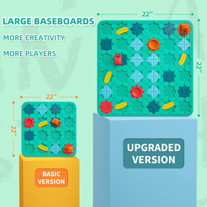 Montessori đồ chơi hội đồng quản trị trò chơi mê cung Racer Quà Tặng thông minh não trêu ghẹo suy nghĩ <span class=keywords><strong>logic</strong></span> trò chơi câu đố với kéo trở lại xe cho trẻ em - Product Image 2