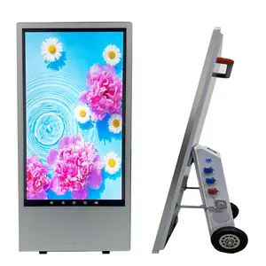 Waterproof Outdoor Touch Display LED Advertising Kiosk Player Floor-Standing Multimedia for Subway Use