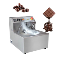 Chocolat électrique utilisé commercial de creuset et de réservoir de chocolat gâchant l'équipement 8kg de machine