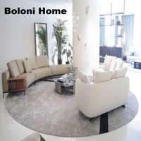 Canapé sectionnel au design moderne en forme de I ou en forme de L, revêtement en tissu, ensemble de canapés pour hôtel ou appartement, salon
