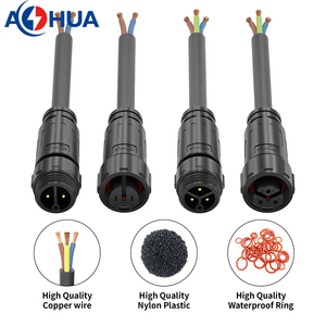 Cable de Extensión Macho-Hembra <span class=keywords><strong>AHUA</strong></span> CE ROHS 16 AWG 18 AWG, Arnés de Cableado Moldeado, Conector de Cable a Prueba de Agua - Product Image 1