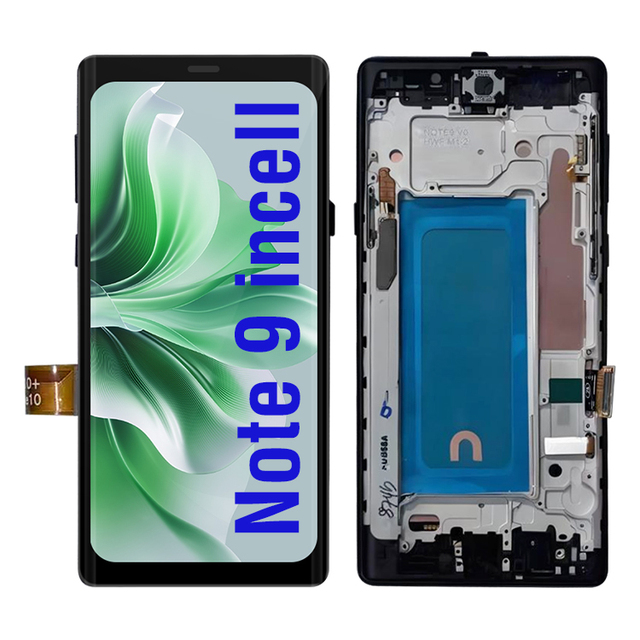 Incell Screen LCD for Samsung Note 9 Display Pantall With Frame Do Not Support Fingerprint Digitizer Assembly Phone Replacement