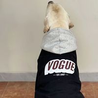 Sudadera de Lujo para Perro con Bloques de Color, Forro Polar Ecológico, Diseño Minimalista y Estilo Deportivo