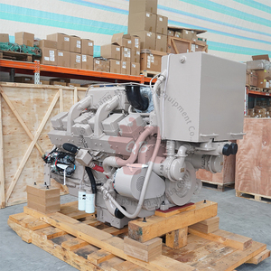 Ensemble de moteur marin diesel KTA38-MO 671KW 1800 tr/min avec échangeur de <span class=keywords><strong>chaleur</strong></span> et <span class=keywords><strong>pompe</strong></span> <span class=keywords><strong>à</strong></span> <span class=keywords><strong>eau</strong></span> de mer 38L - Product Image 3