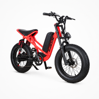 Bicicleta Eléctrica de Montaña BAOLUJIE B23 con Llantas Gruesas de 20 Pulgadas, Motor Trasero de 1500W, Batería de Litio, Alta Velocidad