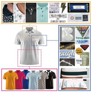 Polo de golf pour homme en jersey de coton Pima de haute qualité avec logo brodé - Product Image 3