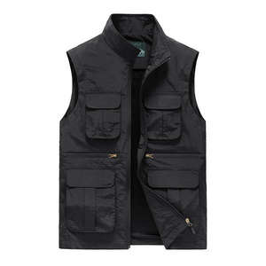 Logotipo personalizado Multi bolsillo ropa de trabajo al aire libre hombres mujeres chaleco pesca fotografía chaleco táctico - Product Image 2