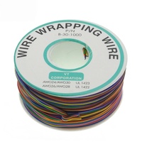280m 30AWG PCB fil d'emballage étamé cuivre B-30-1000 câble planche à pain cavalier isolation conducteur électronique connecteur de fil