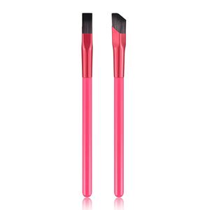 Pinceau de maquillage professionnel multifonctionnel à tête carrée et plate pour correcteur de sourcils Pinceau correcteur de toile lisse et incliné - Product Image 1