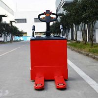 MIMA 2500kg Elektrischer Palettenhubwagen Handtruck RWD Blei-Säure-Batterie 1150x170mm Gabelgröße Vollgummi/Polyurethan-Reifen für Lager