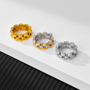 Bracelet de <span class=keywords><strong>montre</strong></span> en acier inoxydable sans ternissement de style coréen pour hommes femmes cadeau de la Saint-Valentin - Product Image 6