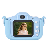 Kamera fotografi Digital kartun anak-anak kamera ganda fokus dan fungsi ledakan kamera mainan anak warna dapat disesuaikan