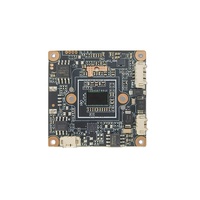 5MP IP modul kamera cahaya ultra rendah AI deteksi tubuh manusia lampu ganda papan kamera