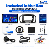 Autoradio Android GPS Navigation Lecteur multimédia Lecteur DVD de voiture pour Buick Regal Opel Insignia 1 2009-2013