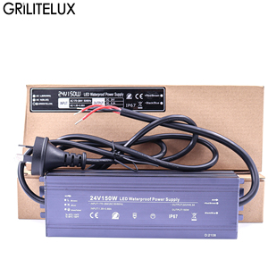 Fuente de Alimentación LED 12V 24V de Voltaje Constante IP67 Impermeable de 60W a 600W, Controlador AC DC para Tira de Luz LED - Product Image 1